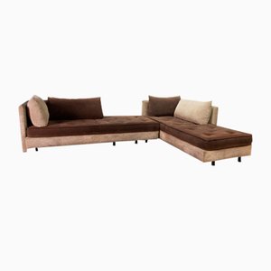 Set of Brown Sofas or Chaise Lounges from Ligne Roset, France, 1990s