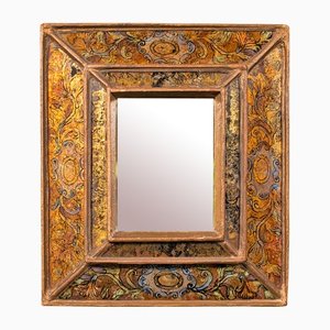 Small Mid-Century Italian Eglomise Mirror, 1950s