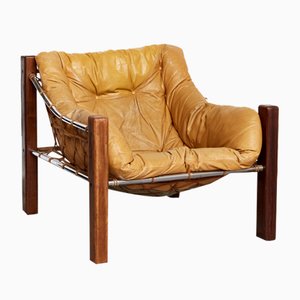 Armchair Amazonas by Jean Gillonfrom for Italma Wood Art, 1970s
