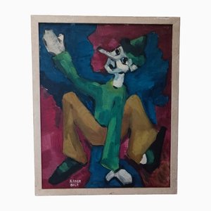 Bela Kadar, Pinocchio, 1920, Gemälde, gerahmt