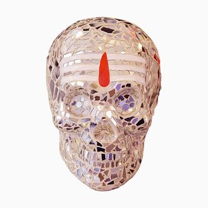 Skull Vanity Sadhu B Sculpture by Yael Chirinian