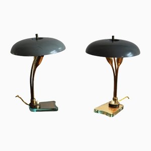 Table Lights by Pietro Chiesa for Fontana Arte, 1940s, Set of 2