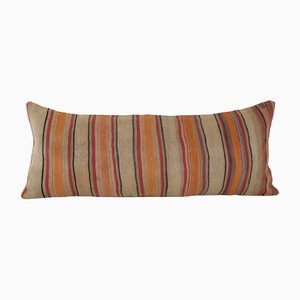 Vintage Bohemian Striped Bedding Kilim Cushion Cover, 2010s