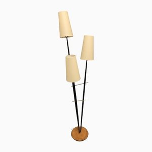 3-Light Floor Lamp, France, 1950s