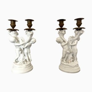 Antique Arms of Light from Sevres, 1700s, Set of 2