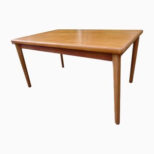 Danish Extendable Table in Teak by Henning Kjaernulf for Vejle Mobelfabrik, 1960