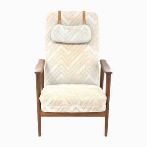 Walnut Chair, Sweden, 1950s