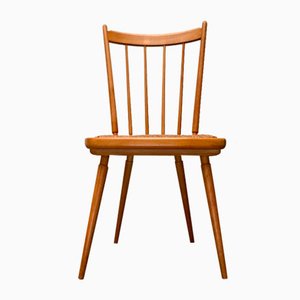 Set of Mid-Century Wooden Chairs in the style of Arno Lambrecht, 1950s