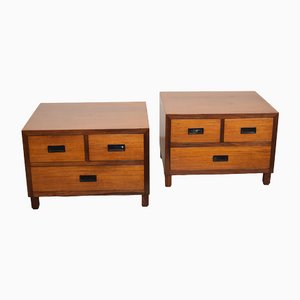 Bedside Tables, Italy, 1960s, Set of 2
