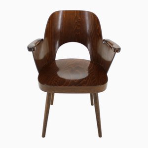Beech Chair attributed to Oswald Haerdtl, Czechoslovakia, 1959
