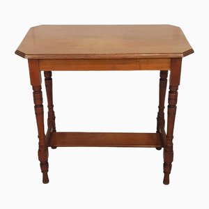 Victorian Mahogany Occasional Table of Canted Rectangular Form
