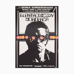 Polish Terminator Film Poster B1 by Jakub Erol, 1987