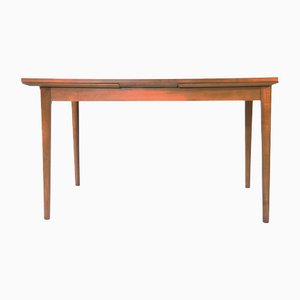 Extendable Nut Wood Dining Table from Lübke, 1960s
