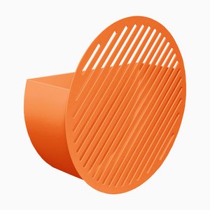 Small Diagonal Wall Basket in Orange from Swedish Ninja