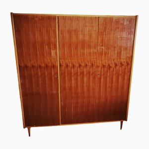 Mid-Century Wardrobe and Chest of Drawers, Set of 2