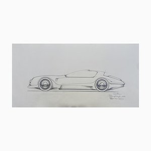 André Ferrand, Cadillac: Retour vers jamais, siglo XXI, dibujo al carbón