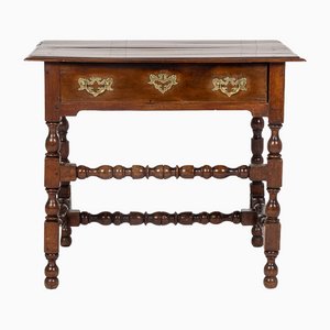 17th Century Yew Wood Side Table