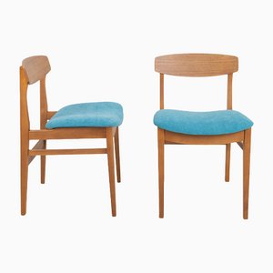Danish Teak Chairs, 1970s, Set of 4
