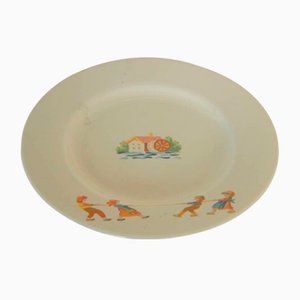 Plat par Richard Ginori pour Mulino Bianco 1980s