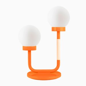 Little Darling Table Lamp in Orange by Maria Gustavsson for Swedish Ninja