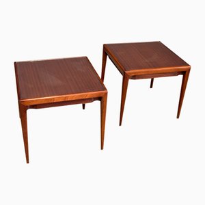 Tables Basses ou Tables de Chevet attribuées à Osvaldo Borsani, 1950s, Set de 2