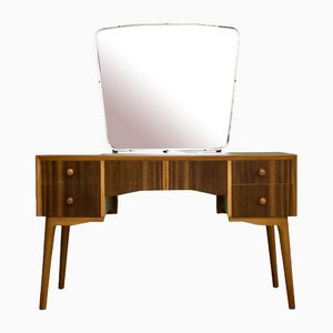 Mid-Century Walnut Dressing Table by Maple & Co, 1950s