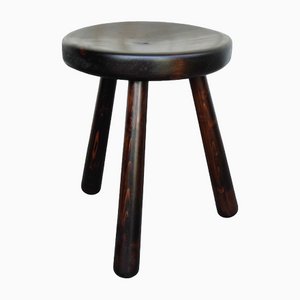 Tripod Stool in the Style of Charlotte Perriand, France, 1960s