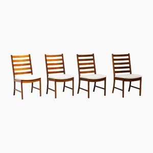 Large Dining Chairs in Teak, 1960s, Set of 4