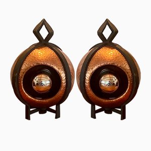 Lampade Art Deco, 1930, set di 2