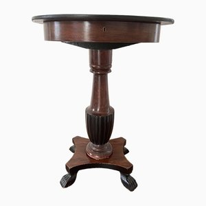 19th Century Mahogany and Walnut Coffee Table, 1800s