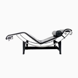 Vintage LC4 Liege Lounge Chair by Charlotte Perriand for Cassina