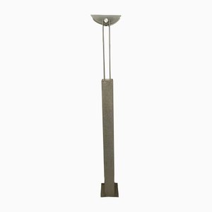 Floor Lamp in Concrete and Glass by Pierre Lallemand for Moonlight, 1990