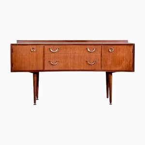 Mid-Century Sideboard in Teak and Brass from Meredew, 1960s