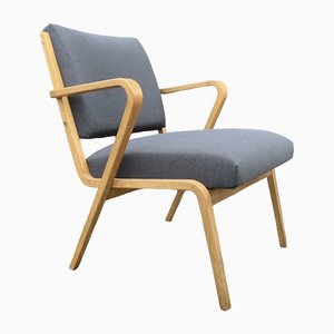 Bauhaus Easy Chair by Selman Selmanagic for VEB Deutsche Werkstätten Hellerau, German USSR, 1950s