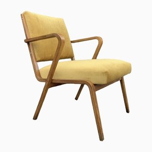 Bauhaus Easy Chair by Selman Selmanagic for VEB Deutsche Werkstätten Hellerau, German USSR, 1950s