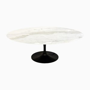 Calacatta Tulip Dining Table in Marble by Ero Saarinen for Knoll International, 1990s