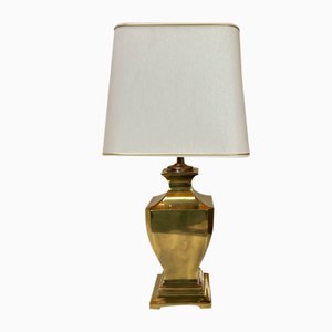 Brass Dome Table Lamp from Deknudt, Belgium, 1970s