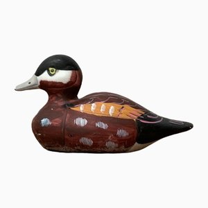 Vintage Handpainted Duck Figurine by Gallo Design for Villeroy & Boch, 1970s