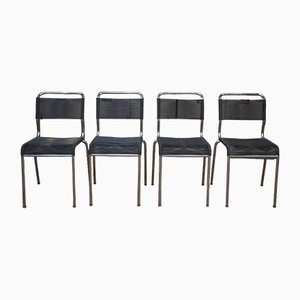 Stackable Chairs from Scoubidou, 1960s, Set of 4