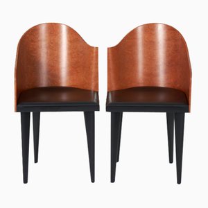 Tuscan Chairs by Piero Sartogo for Saporiti, Italy, 1986, Set of 2