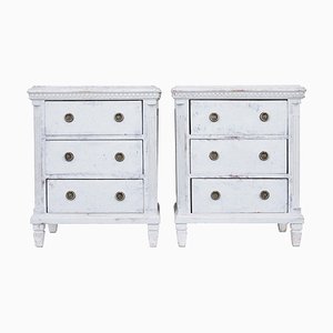 Small 19th Century Painted Commodes, 1890s, Set of 2