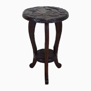 Small F157 Carved Occasional Table