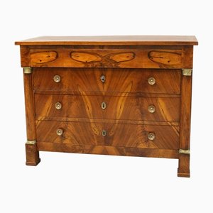 Antique Empire Walnut Chest of Drawers