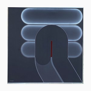 Pol Gachon, Nuage GF, 1960s, Acrylique sur Toile