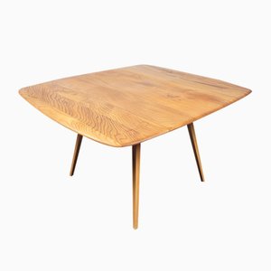 Square Drop Leaf Dining Table by Lucian Ercolani for Ercol, 1970s