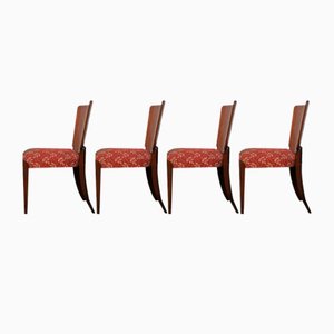 Chaises de Salle à Manger Art Déco par Jindrich Halabala, 1940s, Set de 4