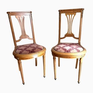 Antike Napoleon III Stühle, 2er Set