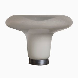 Angelo Mangiarotti zugeschriebene Lesbo Tischlampe aus mundgeblasenem Glas für Artemide, 1970er