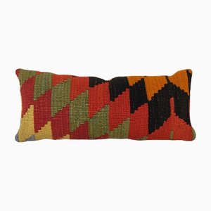 Federa Kilim geometrica fatta a mano