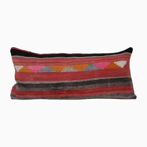 Housse de Coussin Kilim Anatolien Mid-Century en Laine